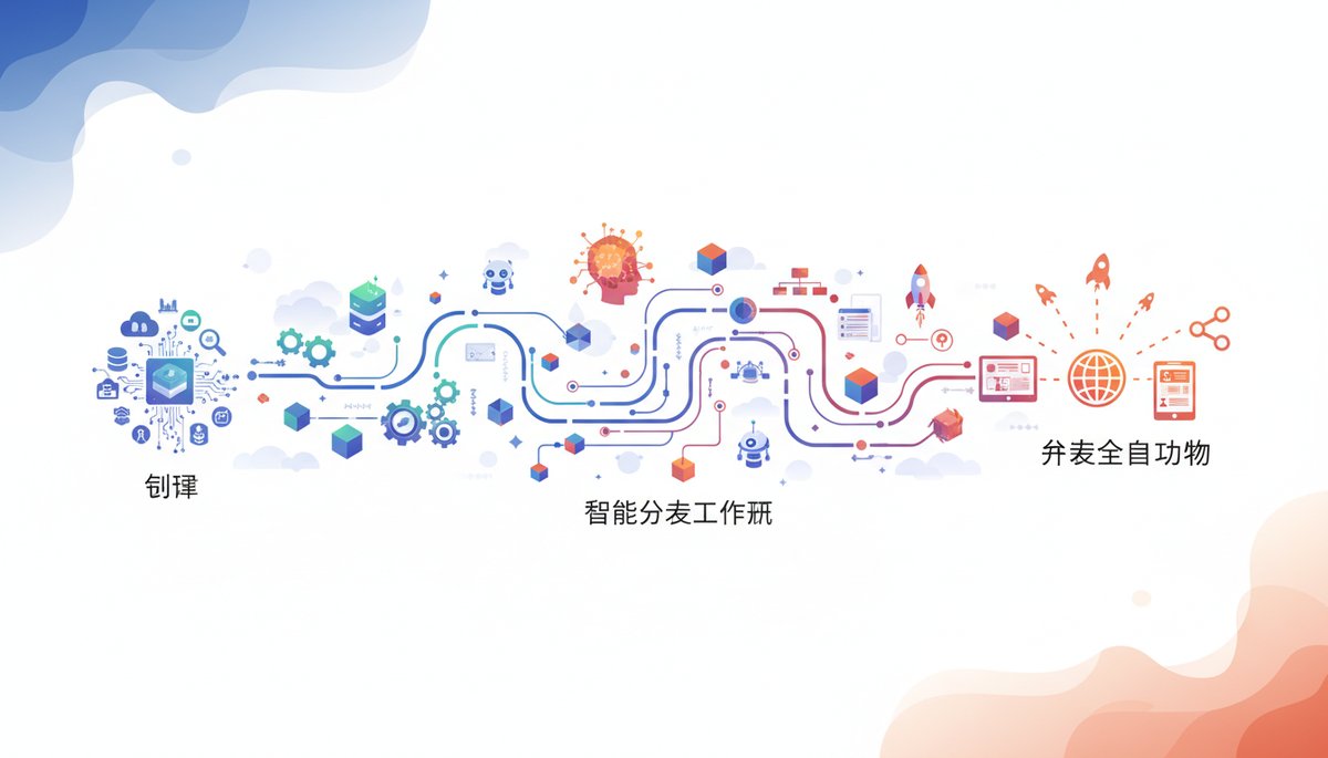 智能发布工作流：从采集到发布全自动化